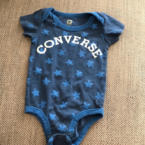 converse baby onesie